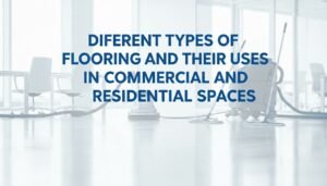 Different Types of Flooring and Their Uses in Commercial and Residential Spaces