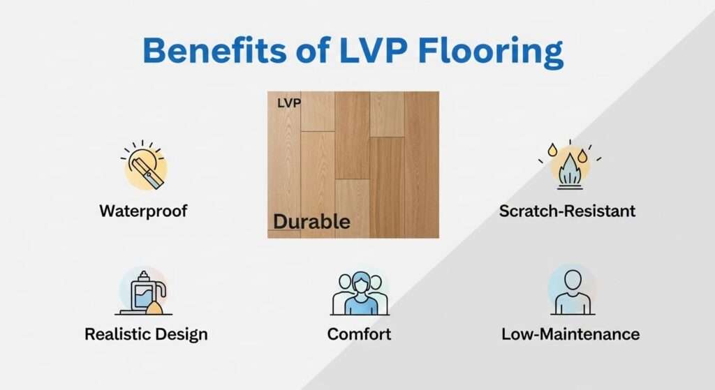 Benefits of LVP Flooring