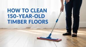 How to Clean 150-Year-Old Timber Floors?