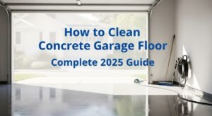 How to Clean Concrete Garage Floor Complete 2025 Guide