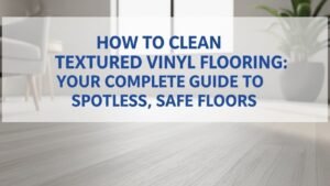 How to Clean Textured Vinyl Flooring Your Complete Guide to Spotless, Safe Floors