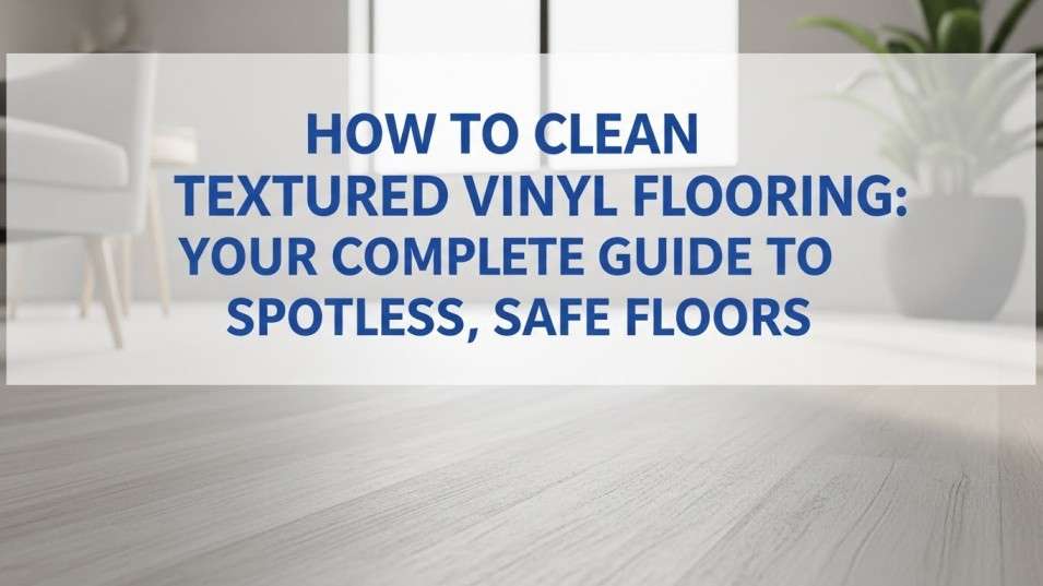 How to Clean Textured Vinyl Flooring Your Complete Guide to Spotless, Safe Floors