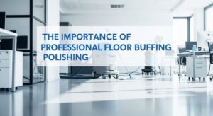 The Importance of Professional Floor Buffing and Polishing