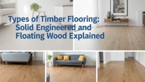 Types of Timber Flooring: Solid Engineered and Floating Wood Explained