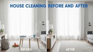 House Cleaning Before and After
