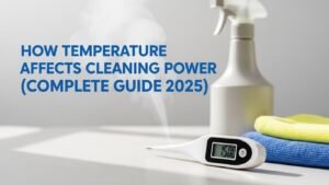 How Temperature Affects Cleaning Power: Complete Guide 2025