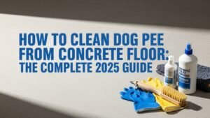 How to Clean Dog Pee from Concrete Floor The Complete 2025 Guide