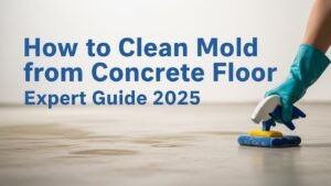 How to Clean Mold from Concrete Floor Expert Guide 2025