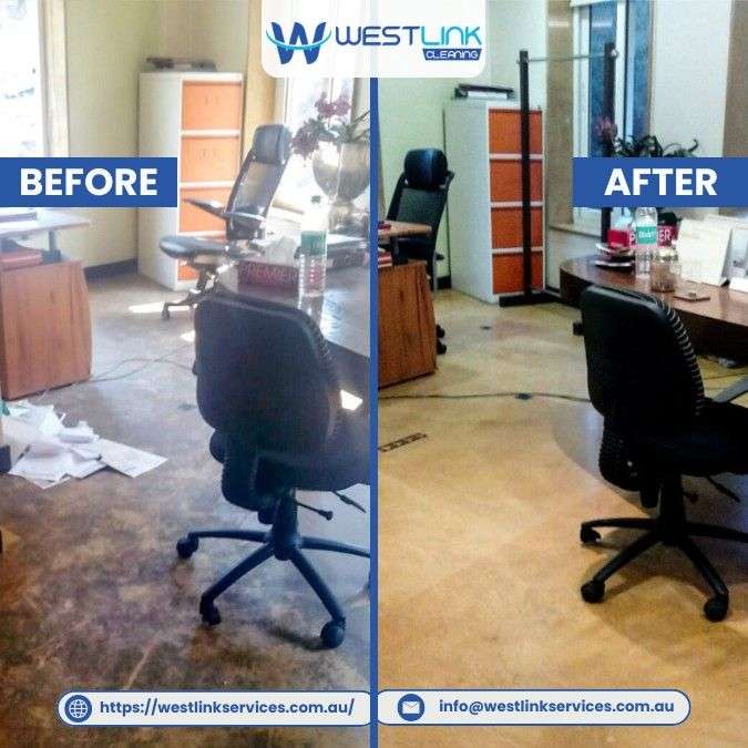 Office Cleaning Before and After