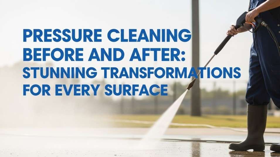 Pressure Cleaning Before and After