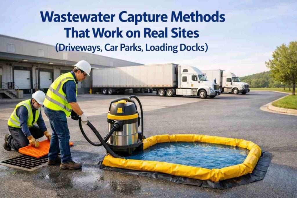 Thumbnail demonstrating practical wastewater capture on driveways and car parks.