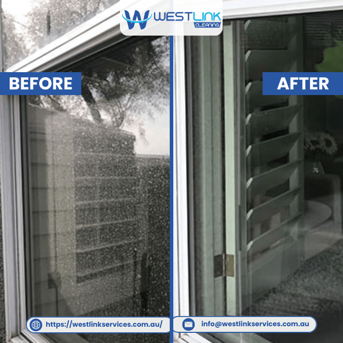 Water Marks and Smears Removed Before and After