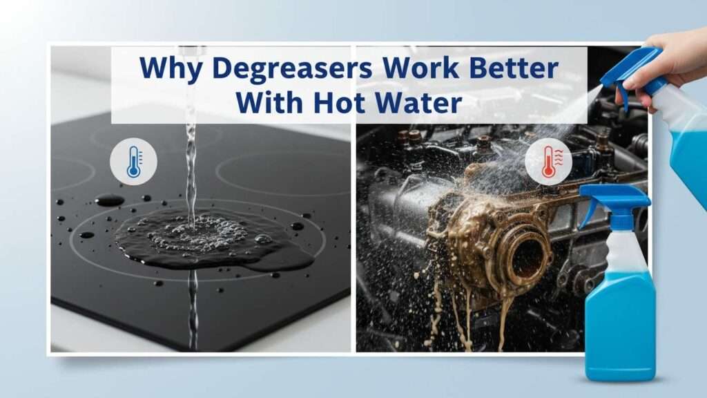 Why Degreasers Work Better With Hot Water