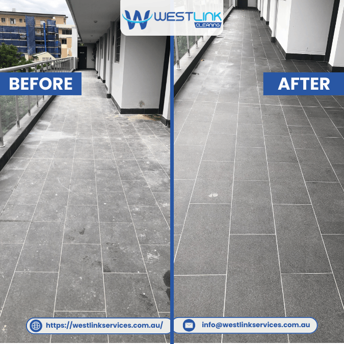 Strata Pressure Cleaning Before & After