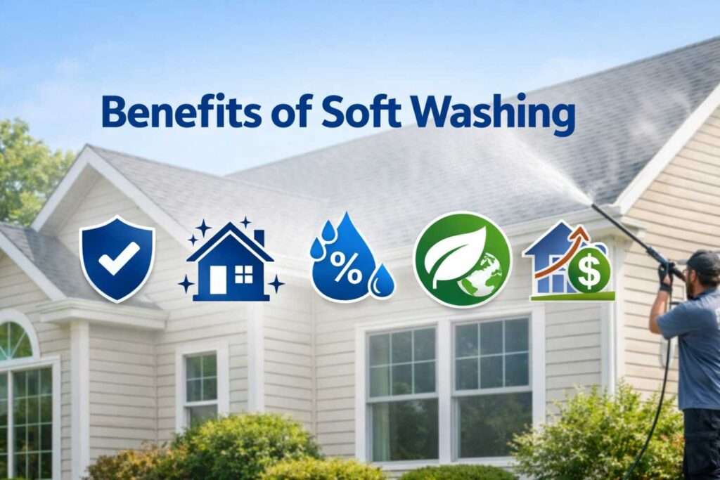 Benefits of Soft Washing