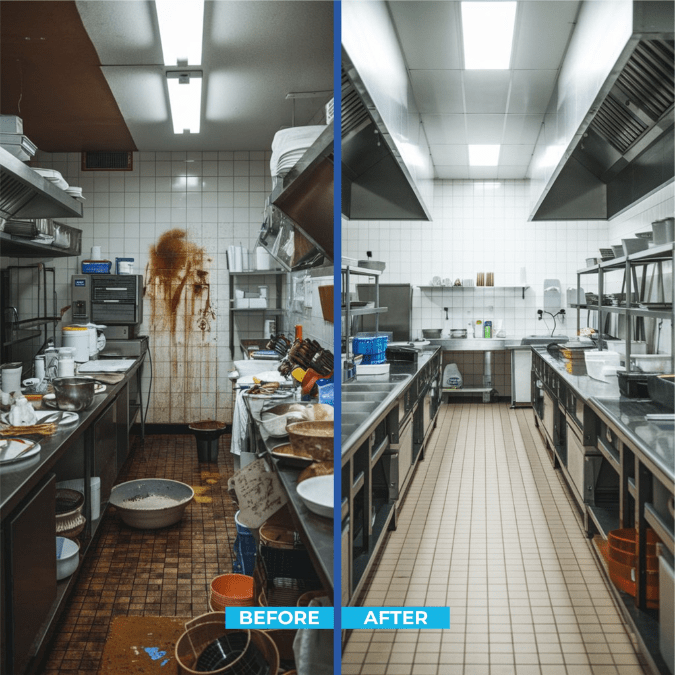 Kitchen Cleaning Before and After: A Complete Guide