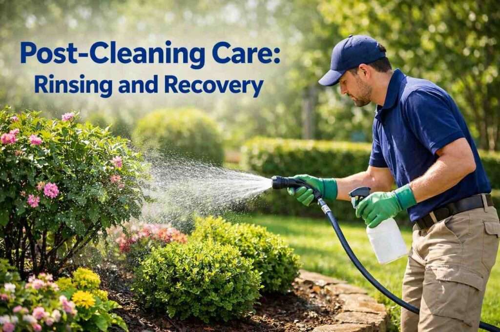 Post-Cleaning Care Rinsing and Recovery