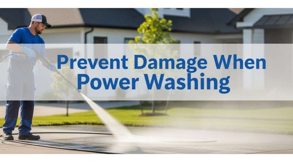 Prevent Damage When Power Washing