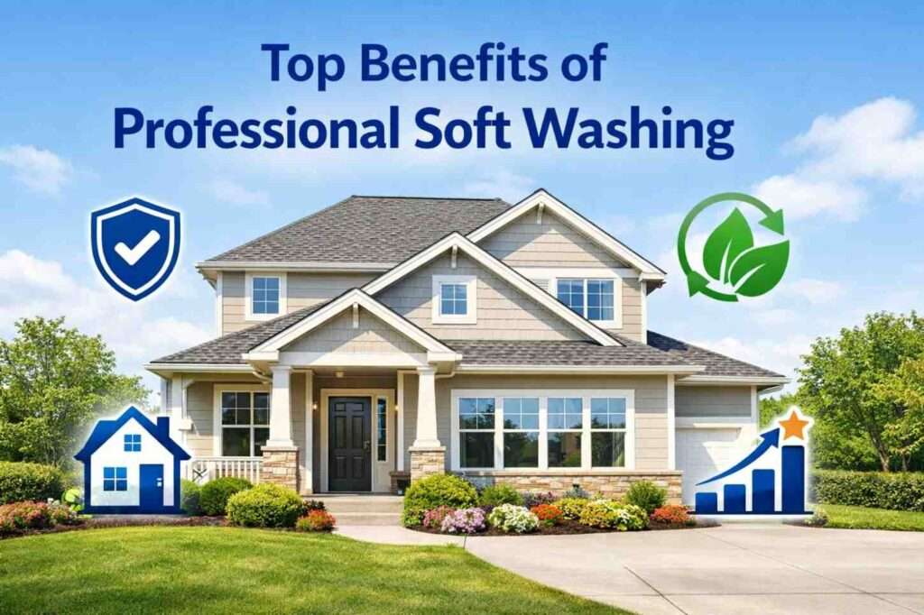 Top Benefits of Professional Soft Washing