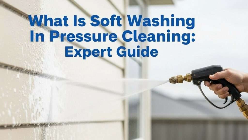 What Is Soft Washing In Pressure Cleaning Expert Guide 2026