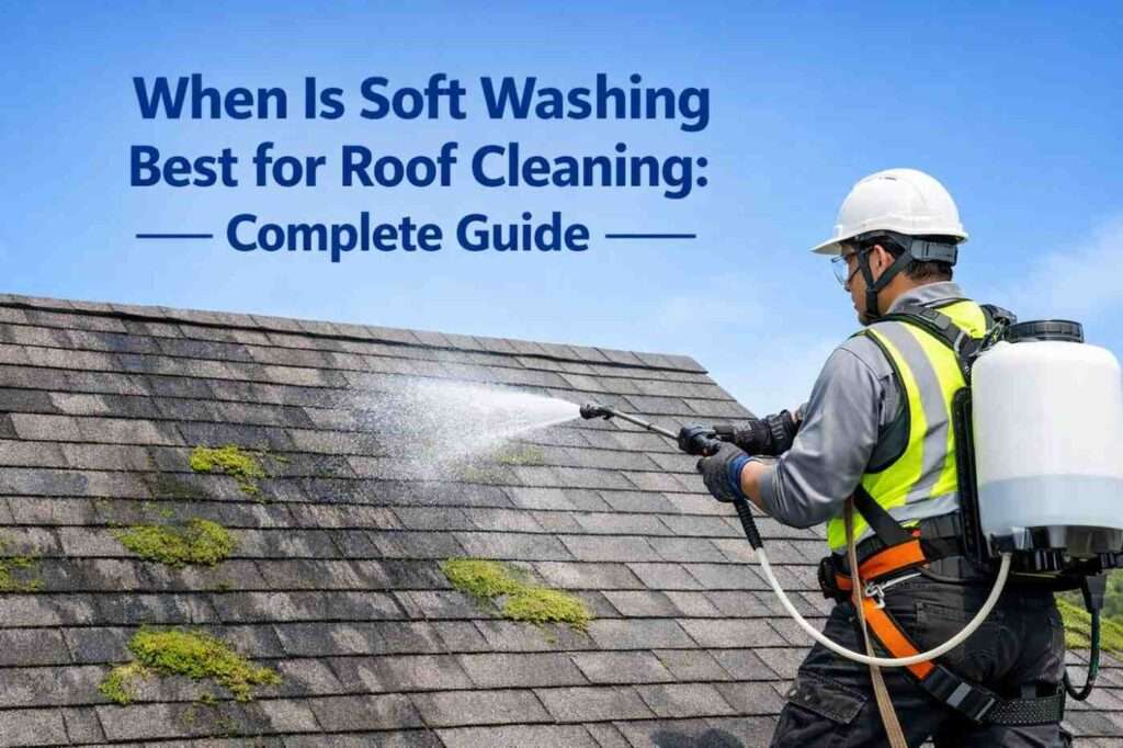 When Is Soft Washing Best for Roof Cleaning Complete Guide