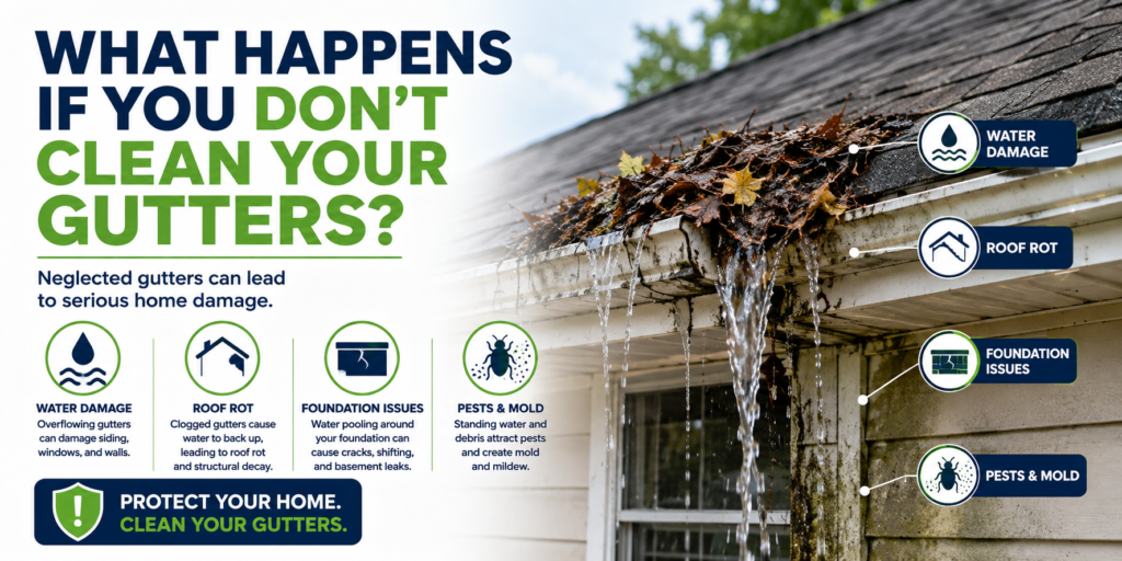 What Happens If You Don’t Clean Your Gutters?