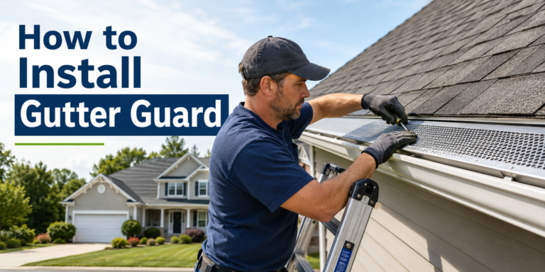 How to Install Gutter Guard: Step-by-Step Guide