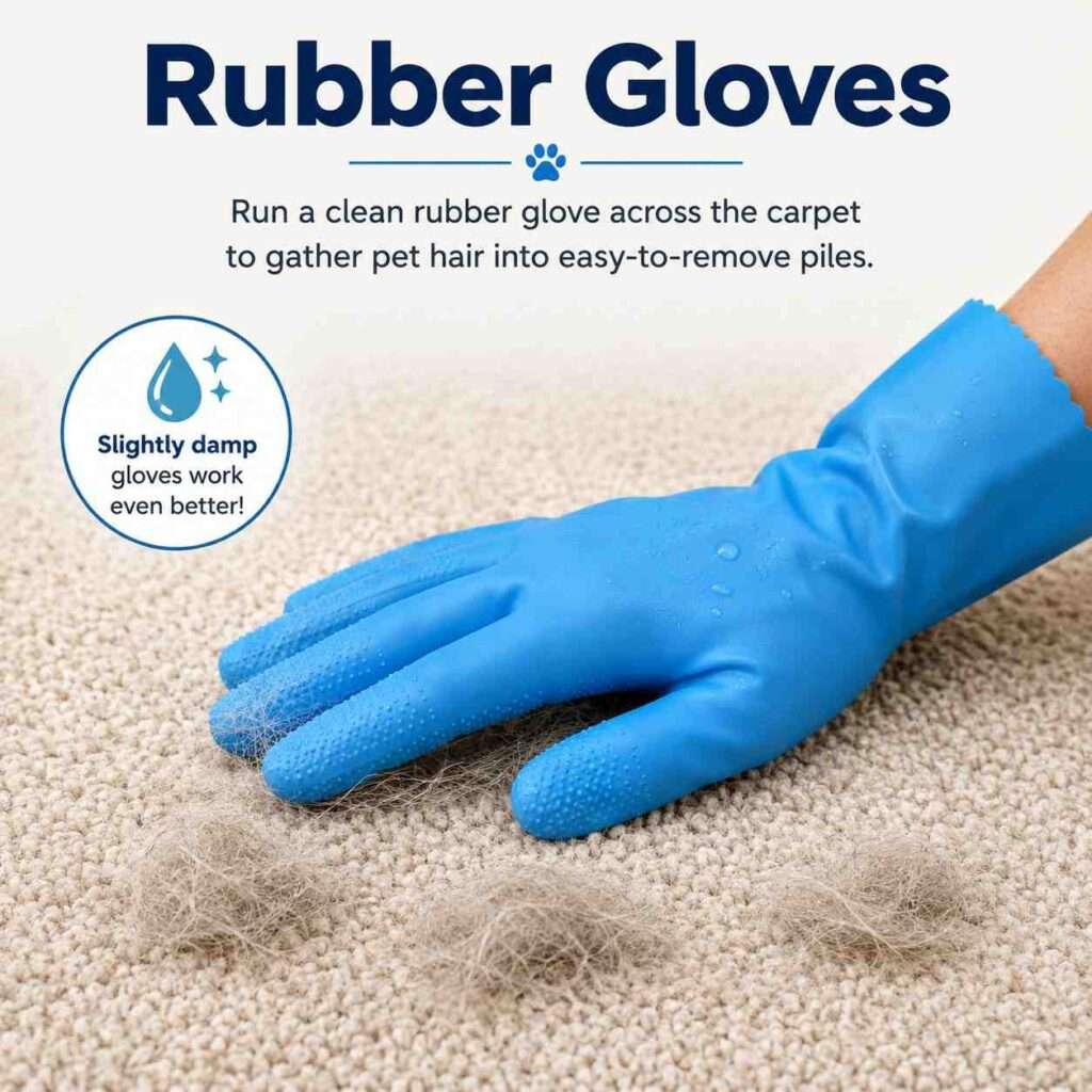 rubber gloves