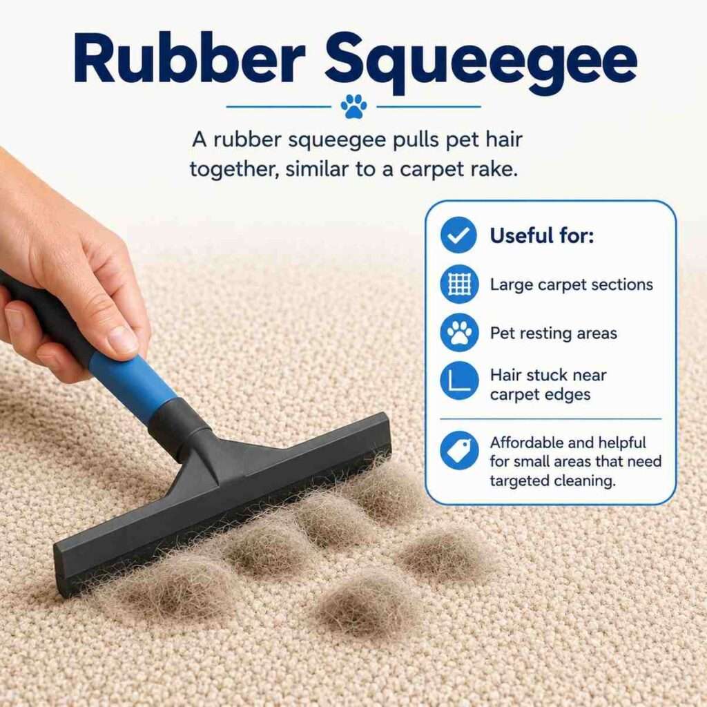 rubber squeegee
