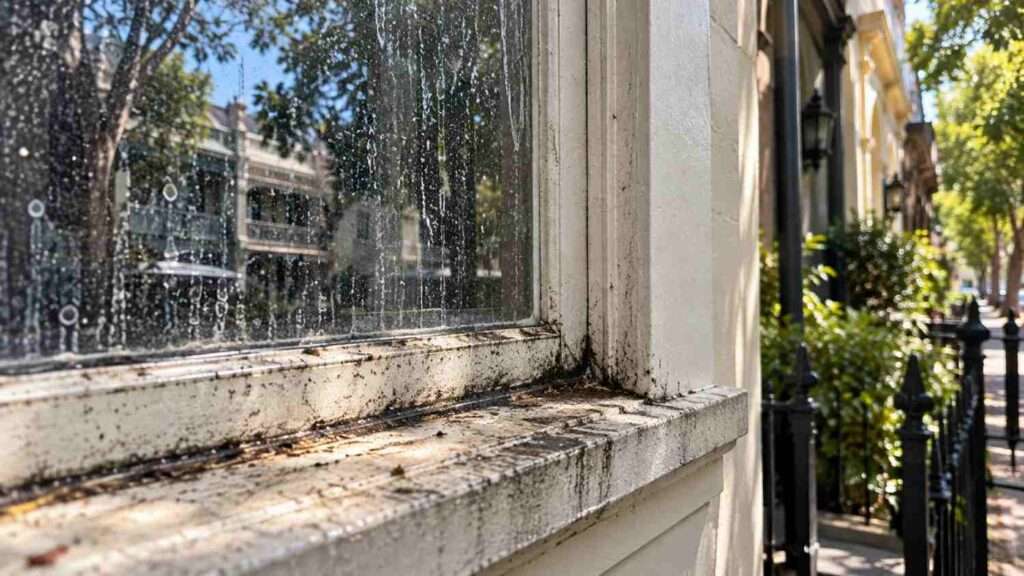 Exterior Dirt, Rain Marks and Water Spotting