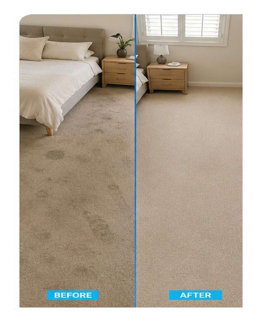 carpet cleaning Newtown before after