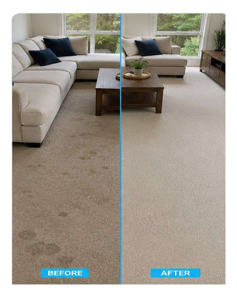 Carpet cleaning newtown before after