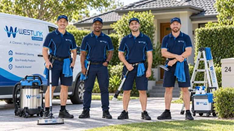 Westlink cleaning services team