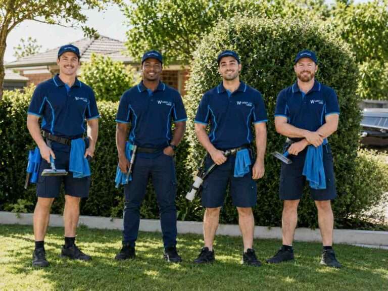 Wetlink cleaning services team photo