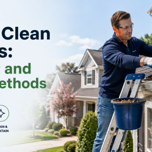 How to Clean Gutters | The Best and Safest Methods