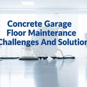 Concrete Garage Floor Maintenance Challenges And Solutions