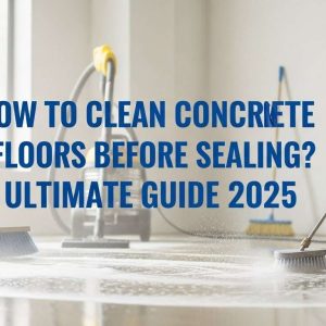 How to Clean Concrete Floors Before Sealing? Ultimate Guide 2025