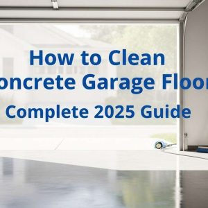 How to Clean Concrete Garage Floor Complete 2025 Guide