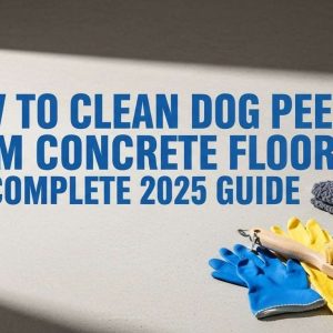 How to Clean Dog Pee from Concrete Floor The Complete 2025 Guide