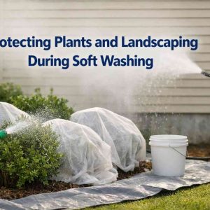 Protecting Plants and Landscaping During Soft Washing