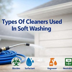 Types Of Cleaners Used In Soft Washing
