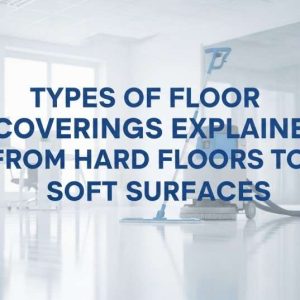 Types of floor coverings explained with examples of hard and soft flooring surfaces