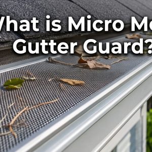 What is micro mesh gutter guard