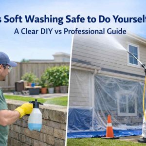 Is Soft Washing Safe to Do Yourself? A Clear DIY vs Professional Guide